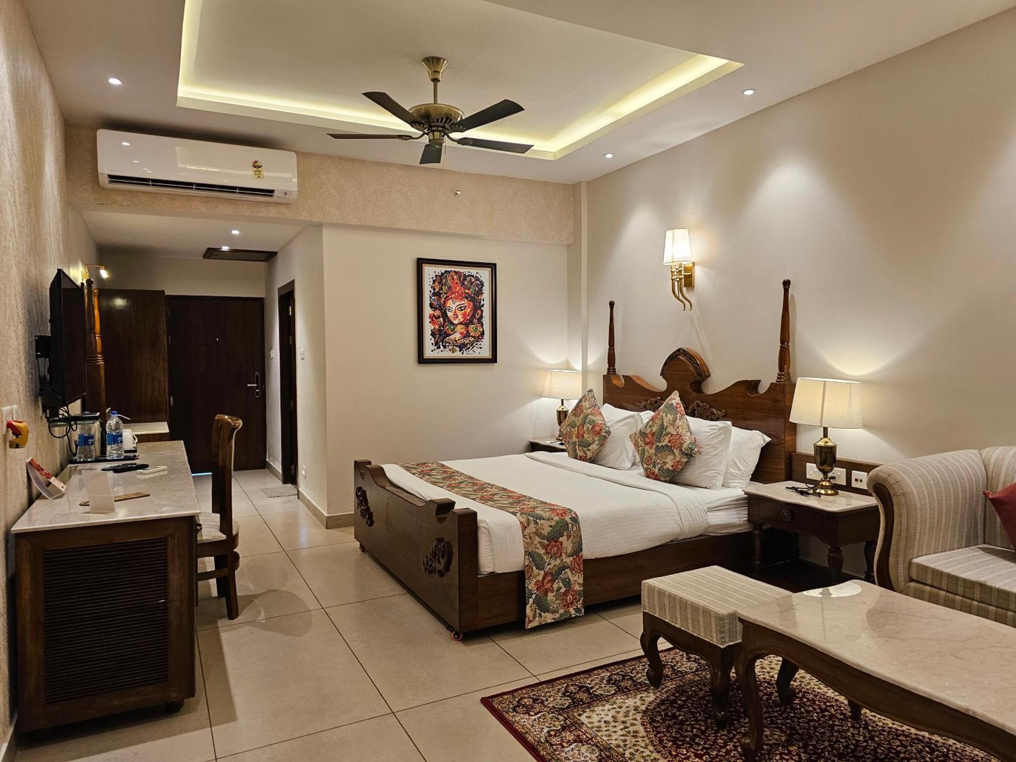 The Creek Boutique Resort & Spa 博尔普尔 外观 照片